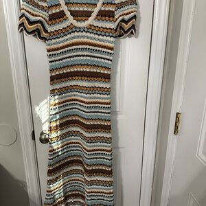 Striped Knit Dress